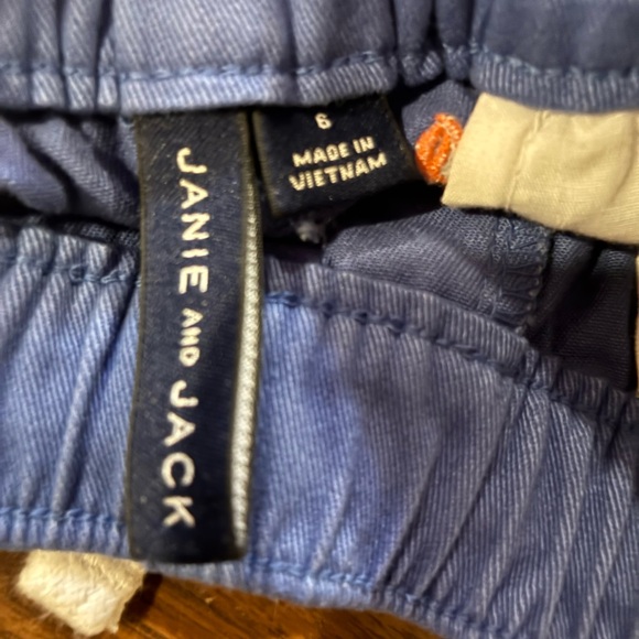 Janie and Jack Embroidered Lobster Pull-On Short - Picture 4 of 4